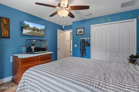 Bedroom - 15015 Eckerley Dr, Weeki Wachee, FL 34614 photo 6 of 6