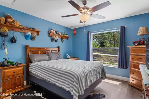 Bedroom - 15015 Eckerley Dr, Weeki Wachee, FL 34614 photo 5 of 6