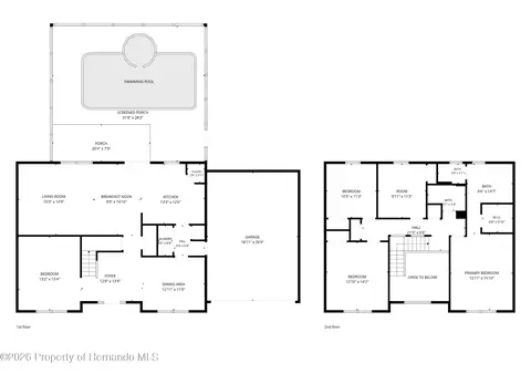 Floorplan - 1382 Larkin Rd, Spring Hill, FL 34608 photo 4 of 6