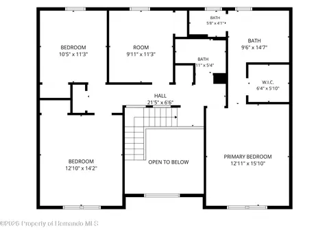 Floorplan - 1382 Larkin Rd, Spring Hill, FL 34608 photo 2 of 6