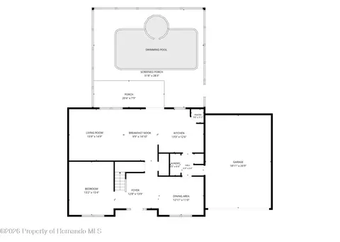 Floorplan - 1382 Larkin Rd, Spring Hill, FL 34608 photo 5 of 6