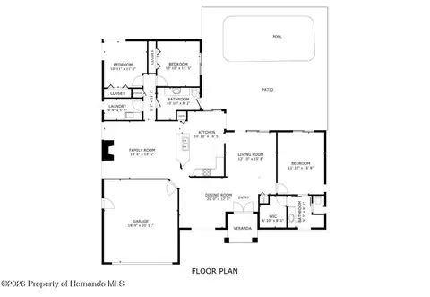Floorplan - 1364 Overland Dr, Spring Hill, FL 34608 photo 1 of 1