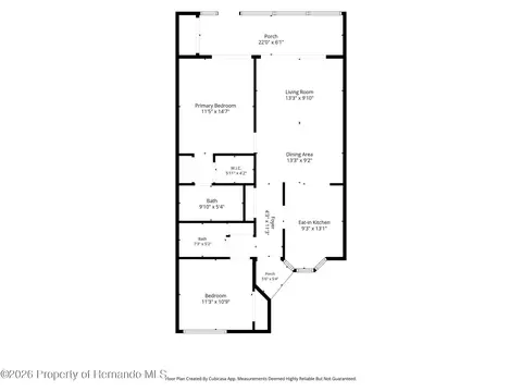Floorplan - 2163 Forester Way, Spring Hill, FL 34606 photo 1 of 1