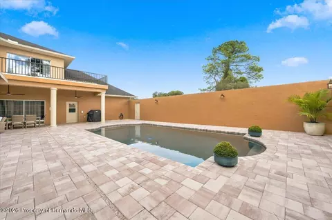 Exterior - 12384 Easthaven Dr, Spring Hill, FL 34609 photo 9 of 12