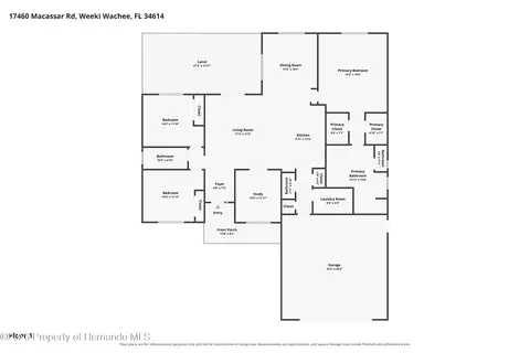 Floorplan - 17460 Macassar Rd, Weeki Wachee, FL 34614 photo 1 of 1