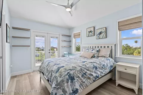 Bedroom - 4030 Gulf Coast Dr, Hernando Beach, FL 34607 photo 5 of 8