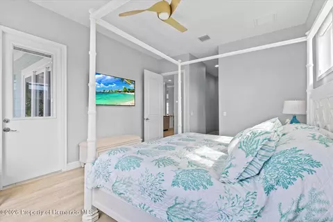 Bedroom - 4030 Gulf Coast Dr, Hernando Beach, FL 34607 photo 3 of 8