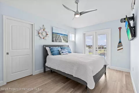 Bedroom - 4030 Gulf Coast Dr, Hernando Beach, FL 34607 photo 7 of 8