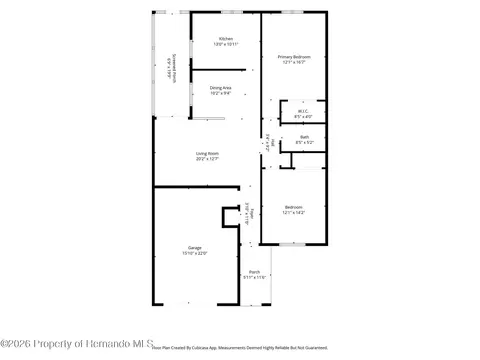 Floorplan - 12709 Skipper Ln, Hudson, FL 34669 photo 2 of 2