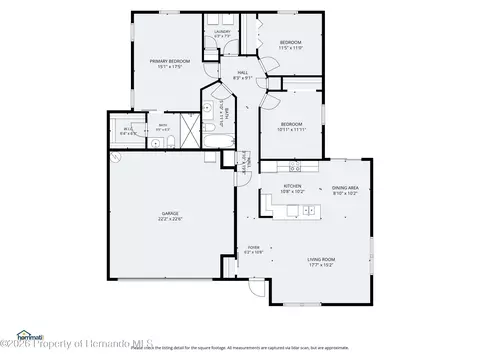 Floorplan - 3294 Beaver Ave, Spring Hill, FL 34609 photo 1 of 1