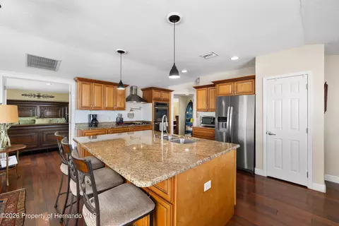 Kitchen - 3337 Mangrove Dr, Hernando Beach, FL 34607 photo 2 of 5