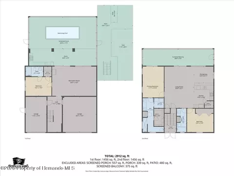 Floorplan - 4530 Kingston Dr, Hernando Beach, FL 34607 photo 3 of 5
