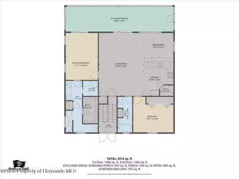 Floorplan - 4530 Kingston Dr, Hernando Beach, FL 34607 photo 4 of 5
