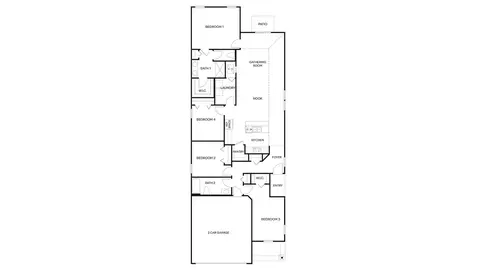 Floorplan - 44 Bogey Pl, Bunnell, FL 32110 photo 1 of 2