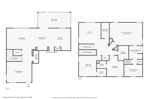 Floorplan - 272 Brantley Harbor Dr, Saint Augustine, FL 32086 photo 1 of 1