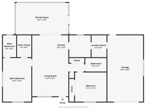 Floorplan - 430 Gloria St, Saint Augustine, FL 32086 photo 1 of 1
