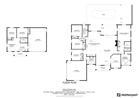Floorplan - 411 Wateroak St, Saint Augustine, FL 32086 photo 1 of 1