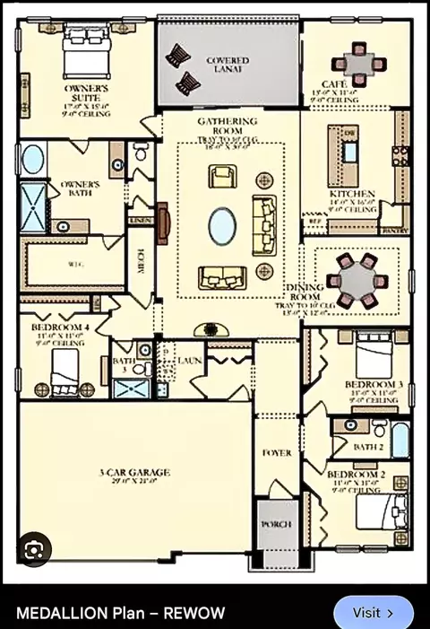 Floorplan - 213 Oleta Way, Saint Augustine, FL 32095 photo 1 of 1