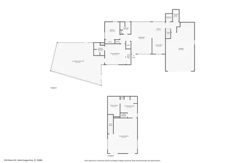 Floorplan - 918 Shore Dr, Saint Augustine, FL 32086 photo 1 of 3
