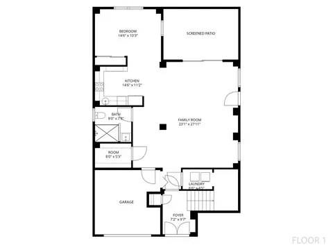 Floorplan - 1 2nd Ln, Saint Augustine, FL 32080 photo 1 of 4