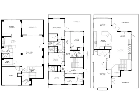 Floorplan - 1 2nd Ln, Saint Augustine, FL 32080 photo 4 of 4