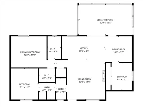 Floorplan - 120 Swallow Rd, Saint Augustine, FL 32086 photo 1 of 1