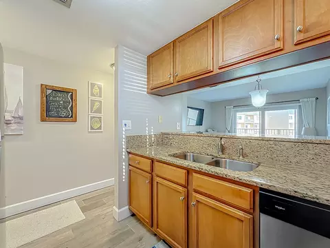Kitchen - 5930 A1a S UNIT 9E, Saint Augustine, FL 32080 photo 6 of 6