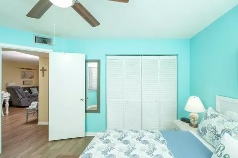 Bedroom - 4250 S A1a K-16 #K16, Saint Augustine Beach, FL 32080 photo 8 of 8