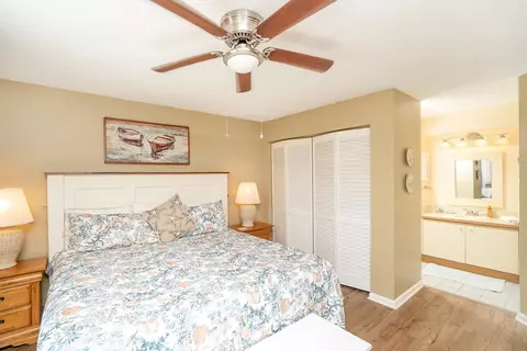 Bedroom - 4250 S A1a K-16 #K16, Saint Augustine Beach, FL 32080 photo 3 of 8