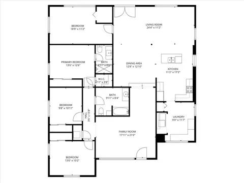 Floorplan - 256 S Matanzas Blvd, Saint Augustine, FL 32080 photo 1 of 1