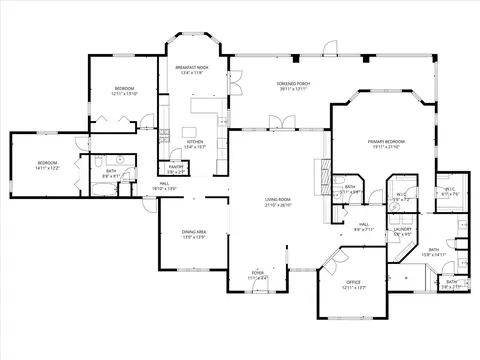 Floorplan - 125 Island Hammock Way, Saint Augustine Beach, FL 32080 photo 1 of 1