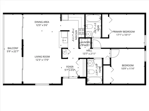 Floorplan - 34 Veronese Ct, Saint Augustine, FL 32086 photo 1 of 1