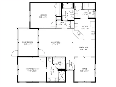 Floorplan - 82 Timoga Trl, Saint Augustine, FL 32084 photo 1 of 1