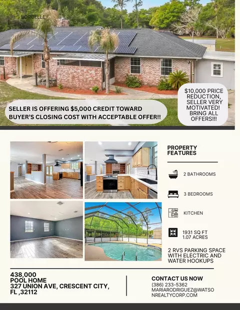327 Union Ave, Crescent City, FL 32112