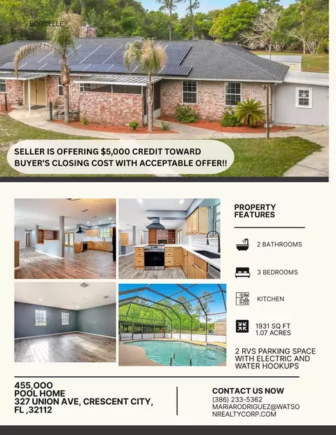 327 Union Ave, Crescent City, FL 32112