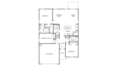 Floorplan - 253 Jarama Cir, Saint Augustine, FL 32084 photo 1 of 1