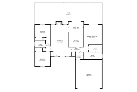 Floorplan - 204 Queen Rd, Saint Augustine, FL 32086 photo 1 of 1