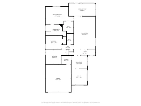 Floorplan - 428 Chamberlain Dr, Saint Augustine, FL 32086 photo 1 of 1