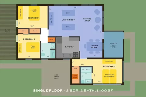 Floorplan - 22 Montrano Ave, Saint Augustine, FL 32080 photo 1 of 1