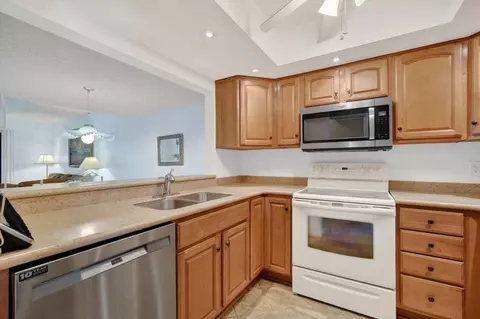 Kitchen - 890 A1a Beach Blvd Unit Apt 28 Wgarage, Saint Augustine Beach, FL 32080 photo 2 of 5