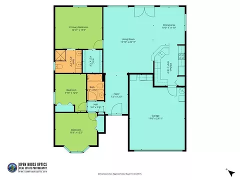 Floorplan - 1017 Oak Arbor Cir, Saint Augustine, FL 32084 photo 1 of 1