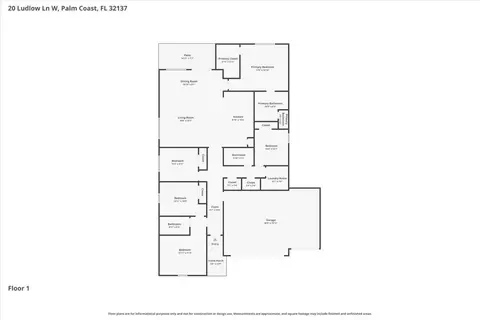 20 Ludlow Ln, Palm Coast, FL 32137