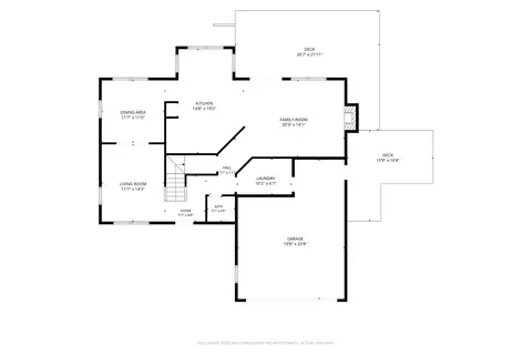 Floorplan - 503 Twenty-second St, Saint Augustine, FL 32084 photo 2 of 3