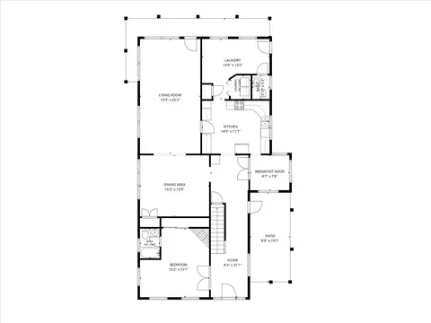 Floorplan - 340 Charlotte St, Saint Augustine, FL 32084 photo 1 of 3