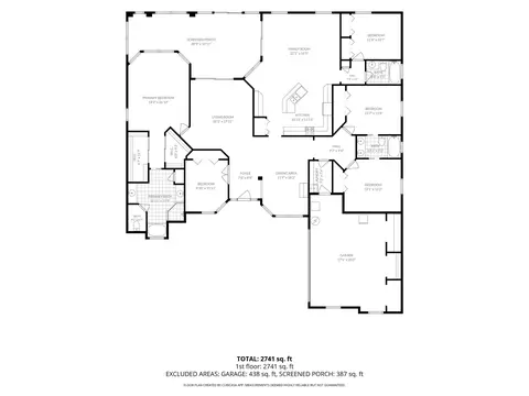 Floorplan - 212 Whisper Ridge Dr, Saint Augustine, FL 32092 photo 1 of 1