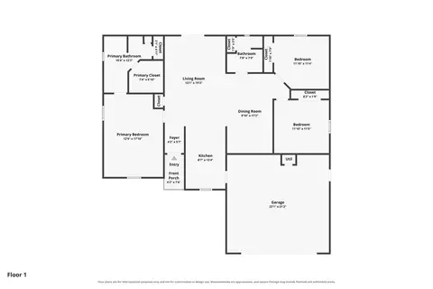 Floorplan - 620 Queen Rd, Saint Augustine, FL 32086 photo 1 of 1