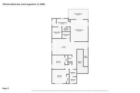 Floorplan - 130 Saint Barts Ave, Saint Augustine, FL 32080 photo 3 of 3