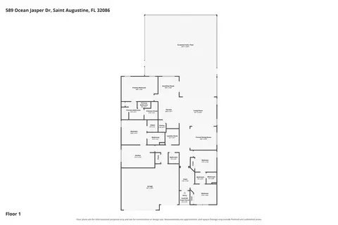 Floorplan - 589 Ocean Jasper Dr, Saint Augustine, FL 32086 photo 1 of 1