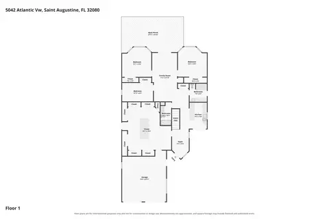 Floorplan - 5042 Atlantic Vw, Saint Augustine, FL 32080 photo 2 of 3