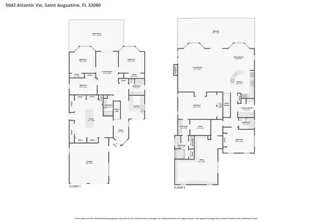 Floorplan - 5042 Atlantic Vw, Saint Augustine, FL 32080 photo 3 of 3